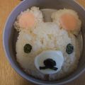 雲の上であくび's cooksnap of when they made コリラックマのお弁当♪.