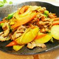 旦那は皿洗い's cooksnap of when they made 夏野菜のスタミナカレー炒め!!.