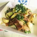 さぁｸﾝϻ੨ო੨'s cooksnap of when they made ほっくほく♡新ニンニクと鶏肉のネギ塩焼き.