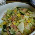 さぁ★たぁ★'s cooksnap of when they made 簡単！春キャベツとハムの炒め物.