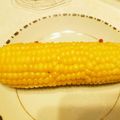 IYOちゃん2's cooksnap of when they made とうもろこしの茹で方…レンジ.