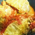 ゆたまみ's cooksnap of when they made 豚バラキャベツのミルフィーユトマト煮♡.