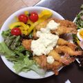 ぽぽ0616's cooksnap of when they made 簡単タルタルソースでいただくエビフライ.
