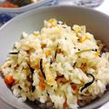 チョミ蔵's cooksnap of when they made 冷えに効く！☆乾物野菜生姜炊き込みごはん.