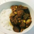 オバビヤブ's cooksnap of when they made 簡単なのにやみつき♪なすカレー☆.