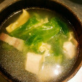mykym's cooksnap of when they made 卵とキャベツの中華風スープ.