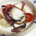 たえみ0718's cooksnap of when they made タコとホタテのバジル和え.