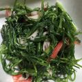 shanti0416's cooksnap of when they made おかひじきとカニかまのサラダ.