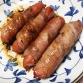 ☆あいちゃん's cooksnap of when they made がっつり☆ウインナー肉巻き(*'▽'*).