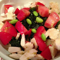 ゆきんぐりる's cooksnap of when they made ワカメと新玉ねぎのおかずサラダ.