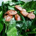 クック4SRKD0☆'s cooksnap of when they made ベーコンと小松菜のサラダ.
