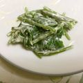 もこもこくも１２'s cooksnap of when they made 明日葉マヨ和え.