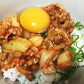 ゆみちぇる1122's cooksnap of when they made お疲れ気味なら☆スタミナ　キムチ納豆丼☆.