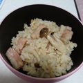 氷室☆蘭's cooksnap of when they made ☆しょうがベーコン 炊き込みご飯☆.