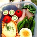 kaaaayoooo's cooksnap of when they made お弁当におつまみに☆カイワレのハム巻き.