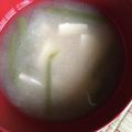 kumakuma＊'s cooksnap of when they made 山菜みずの味噌汁.