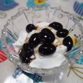 ジョンリークッカー's cooksnap of when they made 黒豆ヨーグルト☆.