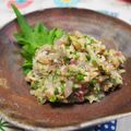 ジョンリークッカー's cooksnap of when they made 酒の肴に☆鯵のなめろう♪.
