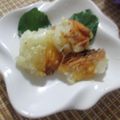 miyuki12's cooksnap of when they made 玉ねぎ餅.