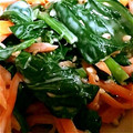 ひなこちーのママ's cooksnap of when they made ほうれん草のごまあえ.