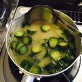 クックBNQ5PD☆'s cooksnap of when they made 富山の隠れたご馳走!? キュウリの味噌汁.