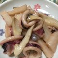 ピンクlotus's cooksnap of when they made 照り照り♪イカと長いもの柚子胡椒バター。.