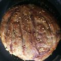 ミミコ＆キンジ's cooksnap of when they made 覚え書き　みきママ　どでか肉巻きおにぎり.