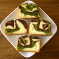 pakushi's cooksnap of when they made パウンドケーキ＊マーブル生地の素.