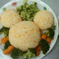 Ma＊Chan's cooksnap of when they made 離乳食完了期＊にんじんライス.