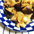 moyobaku's cooksnap of when they made 鶏肉と茄子のみぞれ味噌炒め.