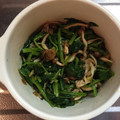 あっちゃちゃん's cooksnap of when they made ほうれん草とじめじの梅和え.