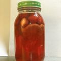 ミカン娘の母's cooksnap of when they made 自家製果実酒　とろけるイチゴ.
