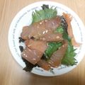KDはこちゃん's cooksnap of when they made まぐろの漬け丼.