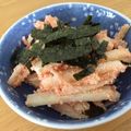 KY328's cooksnap of when they made 山芋と明太子のバター炒め.