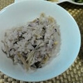 堕天使M's cooksnap of when they made 白だしで簡単♪きのこと油揚げ炊き込みご飯.