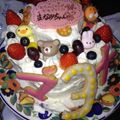 えさひろ☆'s cooksnap of when they made プレゼントはケーキで！なデコレーション.