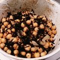 westerly's cooksnap of when they made 妊婦ｻﾝに♪ひよこ豆とヒジキのマリネ★.