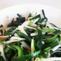 クックWGUP7B☆'s cooksnap of when they made にらともやしのさっぱり炒め.