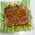 莉奈ぽよた's cooksnap of when they made 簡単茹で豚タップリ玉ねぎソースがけ.