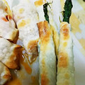 ユーロン's cooksnap of when they made サクサクとろとろアスパラスパイシー春巻き.