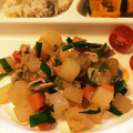 ぱぱぱぱぱんちゃん's cooksnap of when they made 豚肉と大根のキムチ炒め.