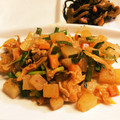 ぱぱぱぱぱんちゃん's cooksnap of when they made 豚肉と大根のキムチ炒め.
