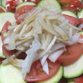 ♪Poko♪'s cooksnap of when they made 簡単な和風味の生ズッキーニのサラダ.