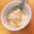 aporoo25's cooksnap of when they made きなこハチミツヨーグルト.