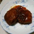 なか丸's cooksnap of when they made ちぇnoriさんの煮込みハンバーグ.