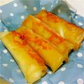 iolite☆'s cooksnap of when they made ＊餅ベーコン春巻き＊.