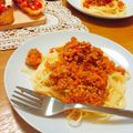 ✿ゆうゆう✿'s cooksnap of when they made ボロネーゼソース.
