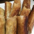 ckhkmb15's cooksnap of when they made おつまみにテリマヨチキンの中華春巻き.
