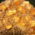 kirihaka's cooksnap of when they made 厚揚げの胡麻ひき肉あんかけ.