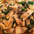 HikariNMY's cooksnap of when they made ニラ入り麻婆たけのこ.